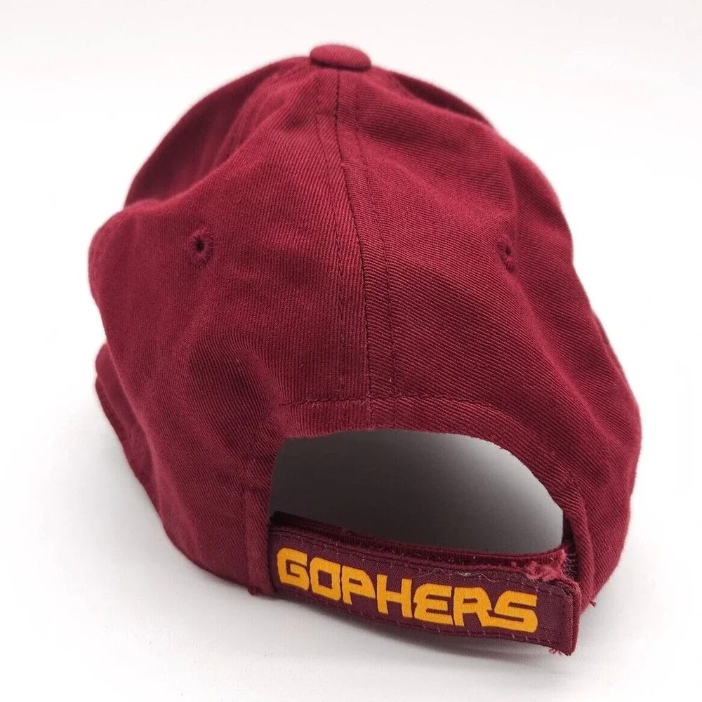 Minnesota Golden Gophers Strapback Hat Ball Cap Adjustable BIG NCAA‎ College Red